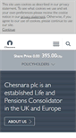 Mobile Screenshot of chesnara.co.uk